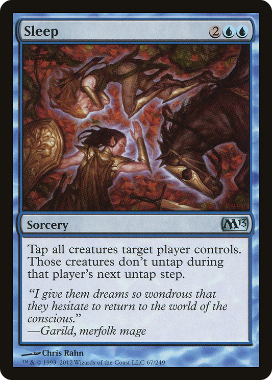 Sleep (M13-067) - Magic 2013 Foil