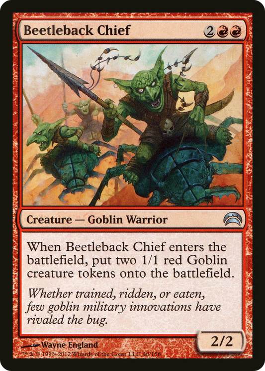 Beetleback Chief  (PC2-040) - Planechase 2012