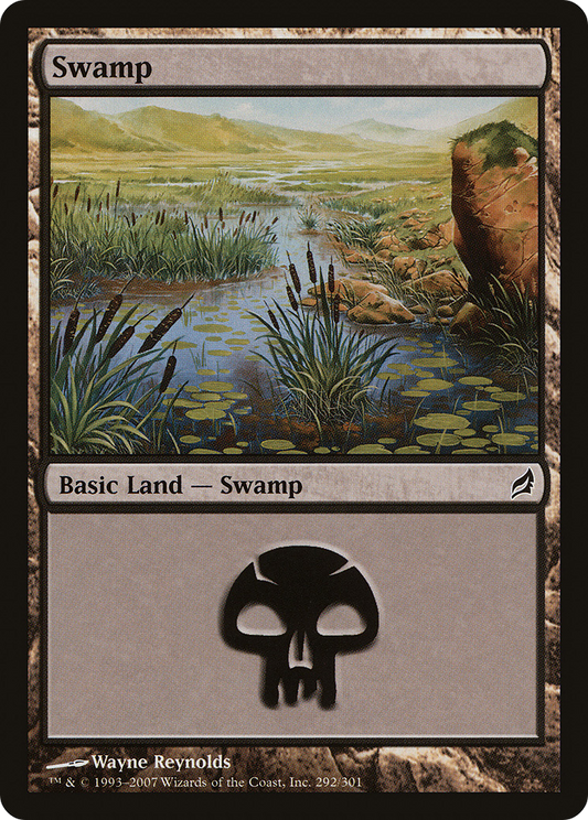 Swamp (LRW-292) - Lorwyn Foil