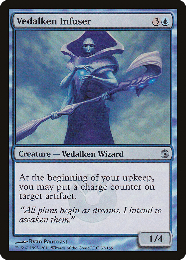 Vedalken Infuser (MBS-037) - Mirrodin Besieged Foil