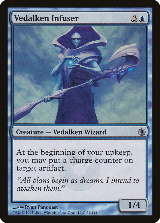 Vedalken Infuser (MBS-037) - Mirrodin Besieged Foil