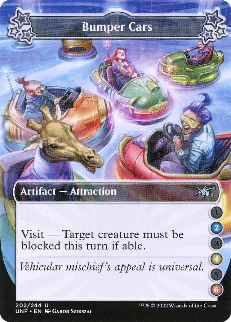 Bumper Cars (UNF-202B) - Unfinity Foil
