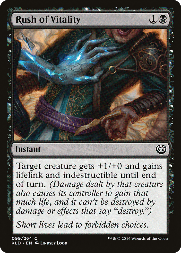 Rush of Vitality (KLD-099) - Kaladesh Foil