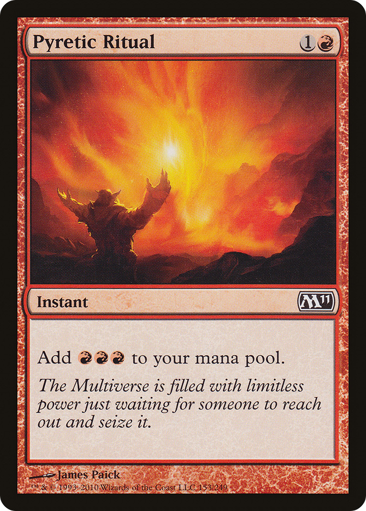 Pyretic Ritual (M11-153) - Magic 2011 Foil