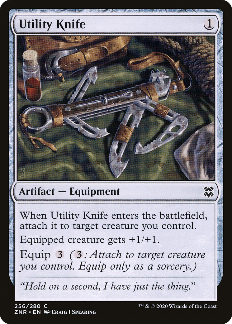 Utility Knife (ZNR-256) - Zendikar Rising