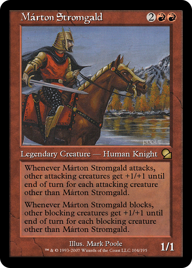 Márton Stromgald (ME1-104) - Masters Edition Foil