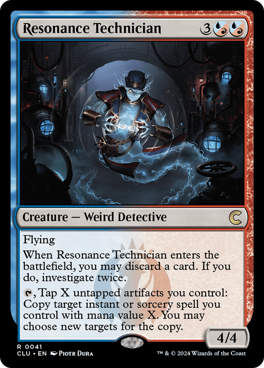 Resonance Technician (CLU-041) - Ravnica: Clue Edition