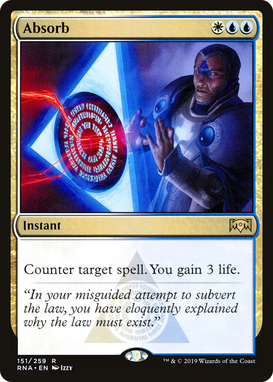 Absorb (RNA-151) - Ravnica Allegiance Foil