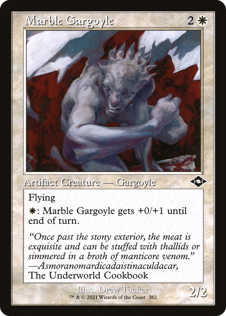 Marble Gargoyle (MH2-382) - Modern Horizons 2 Etched Foil