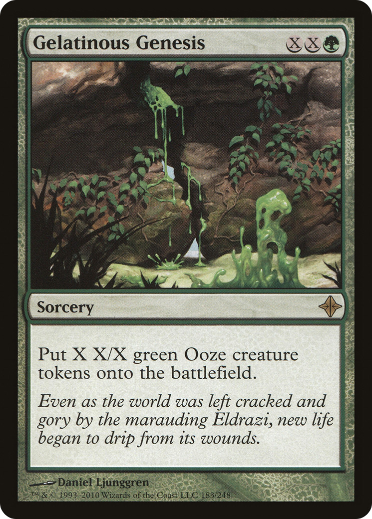 Gelatinous Genesis  (ROE-183) - Rise of the Eldrazi
