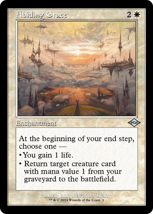 Abiding Grace (H2R-001) - Modern Horizons 2 Timeshifts Foil