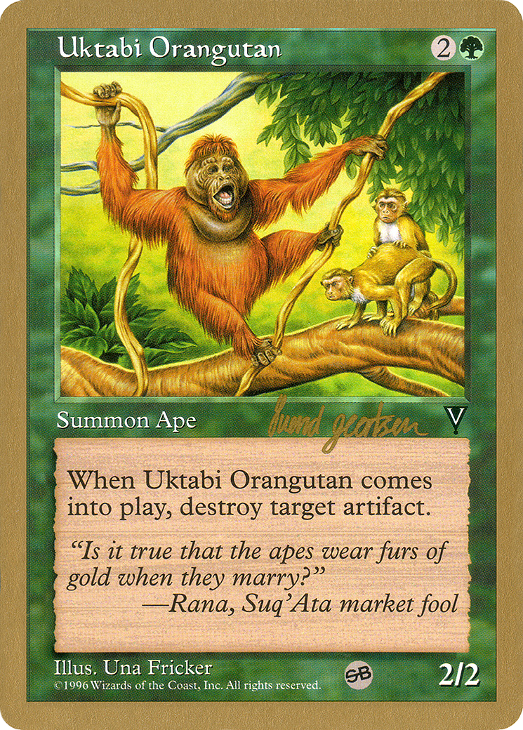 Uktabi Orangutan (WC97-SG123SB) - World Championship Decks 1997