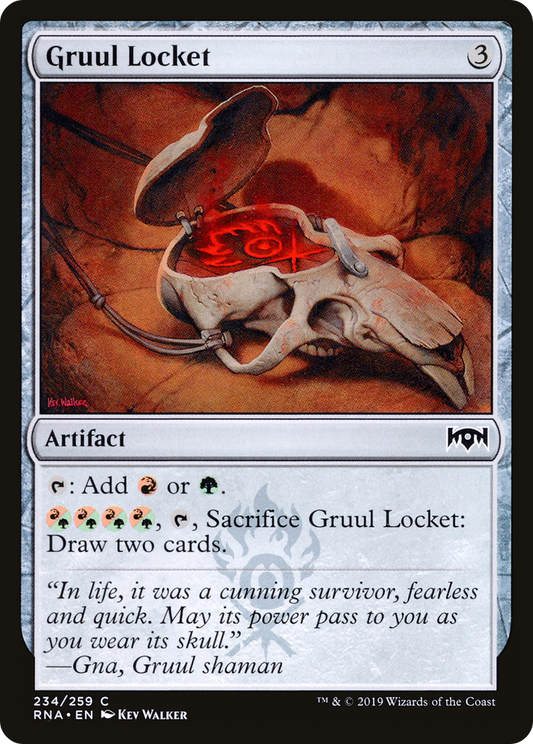 Gruul Locket (RNA-234) - Ravnica Allegiance