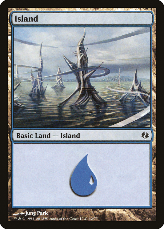 Island (DDI-042) - Duel Decks: Venser vs. Koth