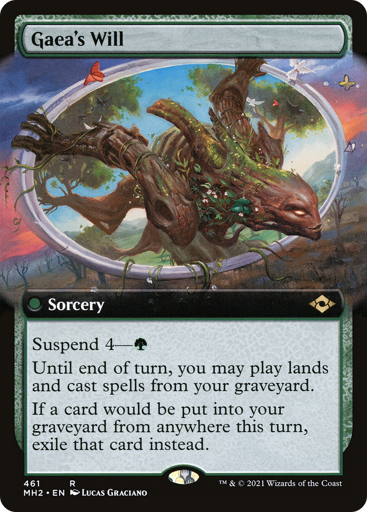 Gaea's Will (MH2-461) - Modern Horizons 2: (Extended Art)