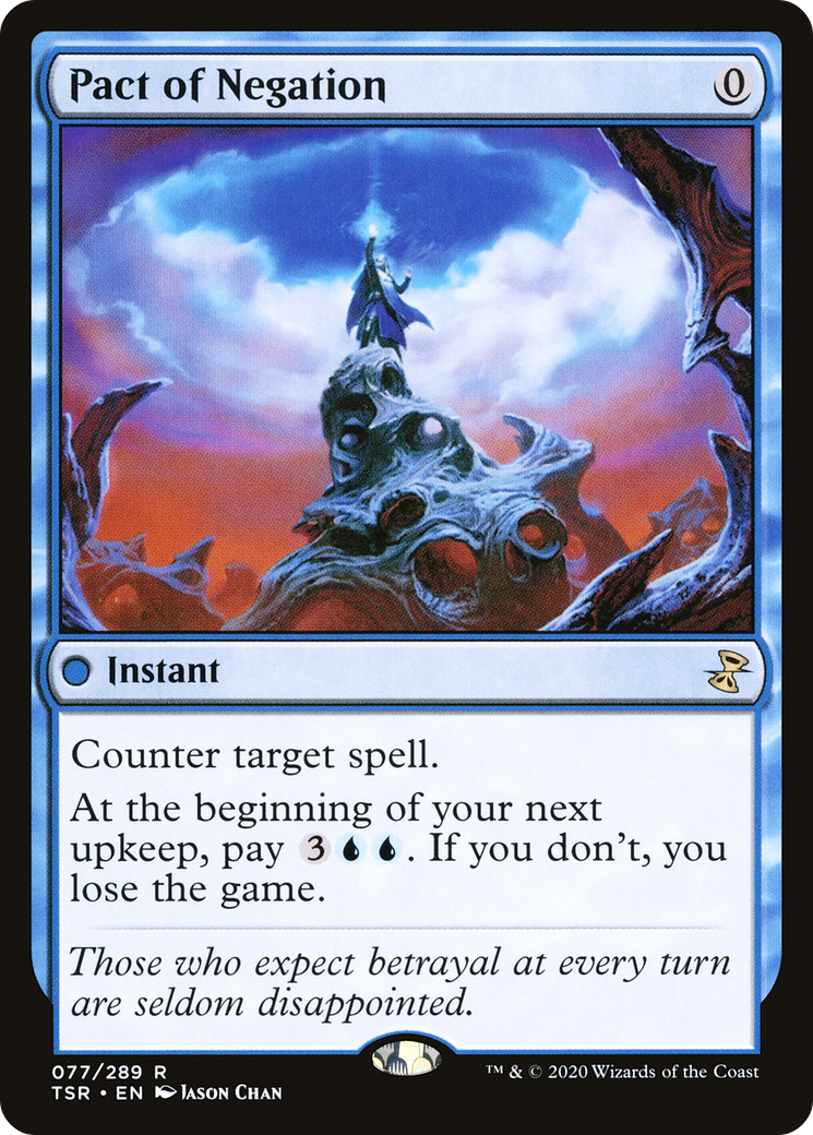 Pact of Negation (TSR-077) - Time Spiral Remastered Foil