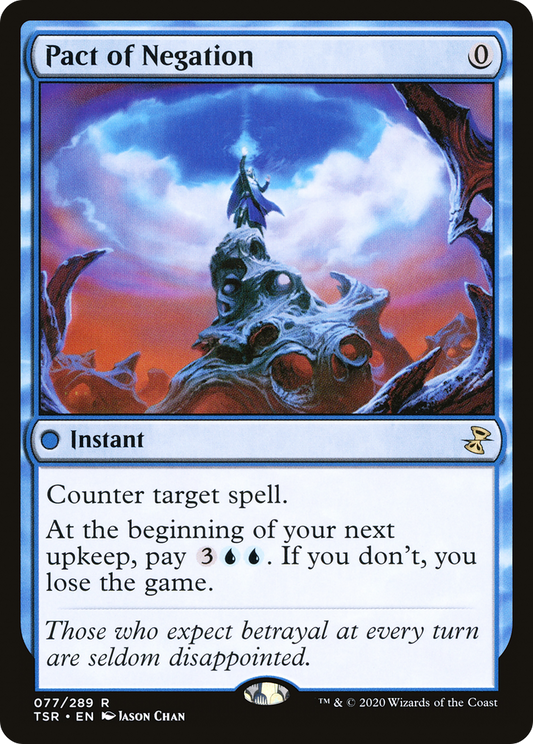 Pact of Negation (TSR-077) - Time Spiral Remastered Foil