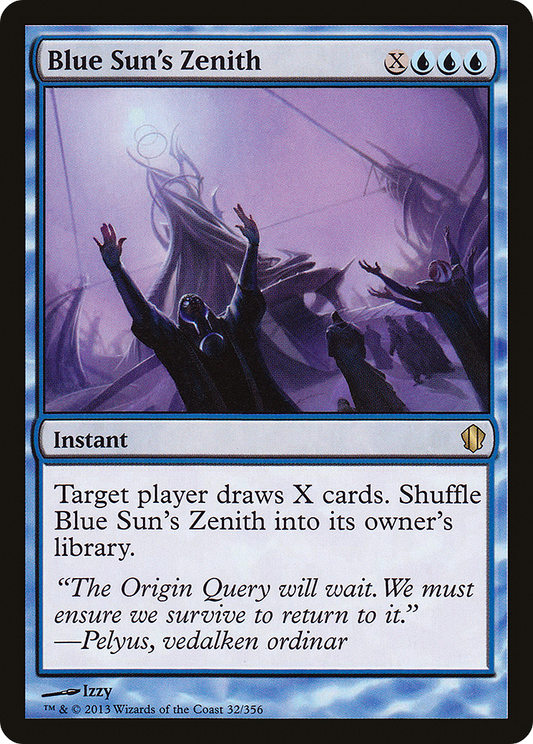 Blue Sun's Zenith (C13-032) - Commander 2013