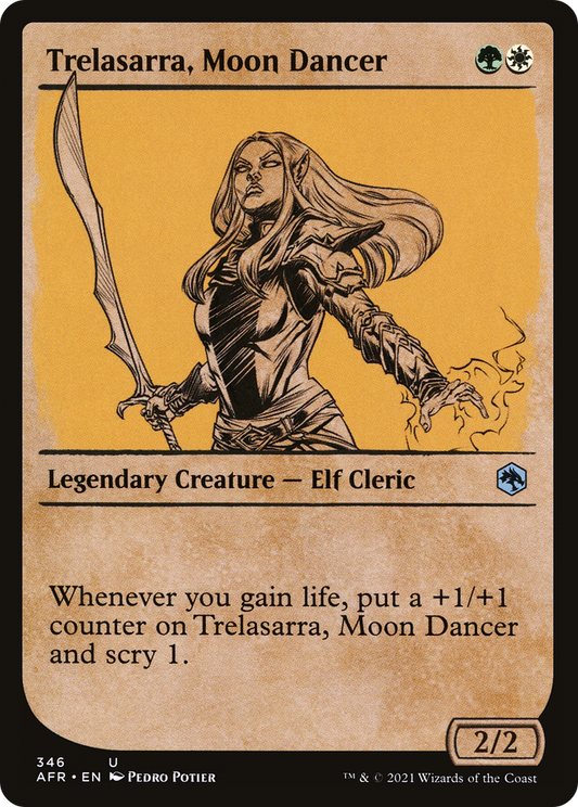 Trelasarra, Moon Dancer (AFR-346) - Adventures in the Forgotten Realms: (Showcase)