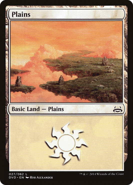 Plains (DVD-027) - Duel Decks Anthology: Divine vs. Demonic