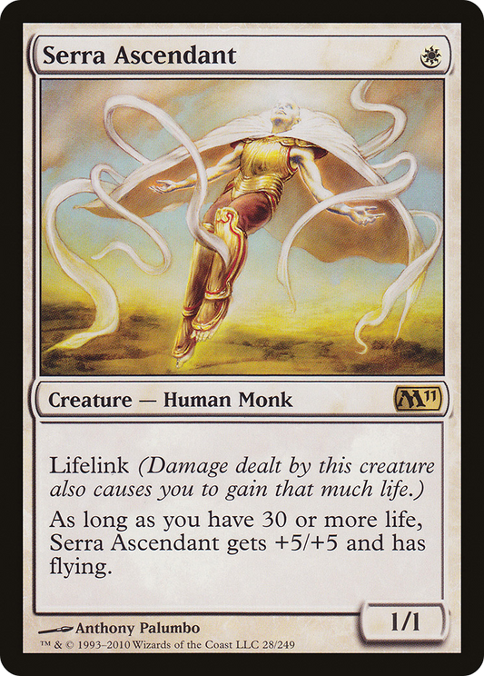 Serra Ascendant (M11-028) - Magic 2011 Foil