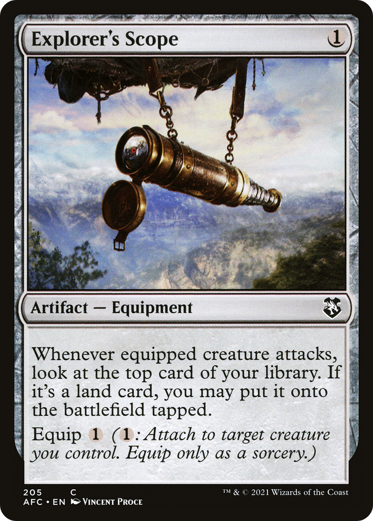 Explorer's Scope (AFC-205) - Forgotten Realms Commander