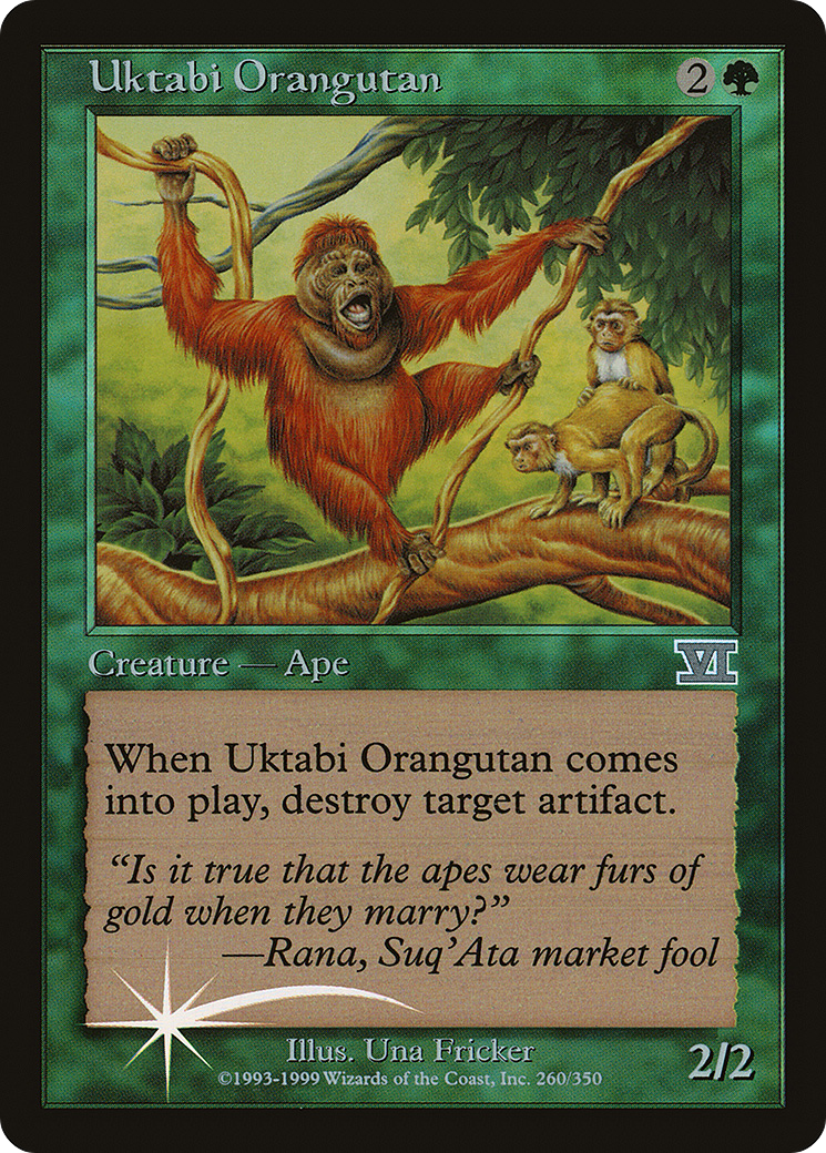 Uktabi Orangutan (PAL00-003) - Arena League 2000 Foil