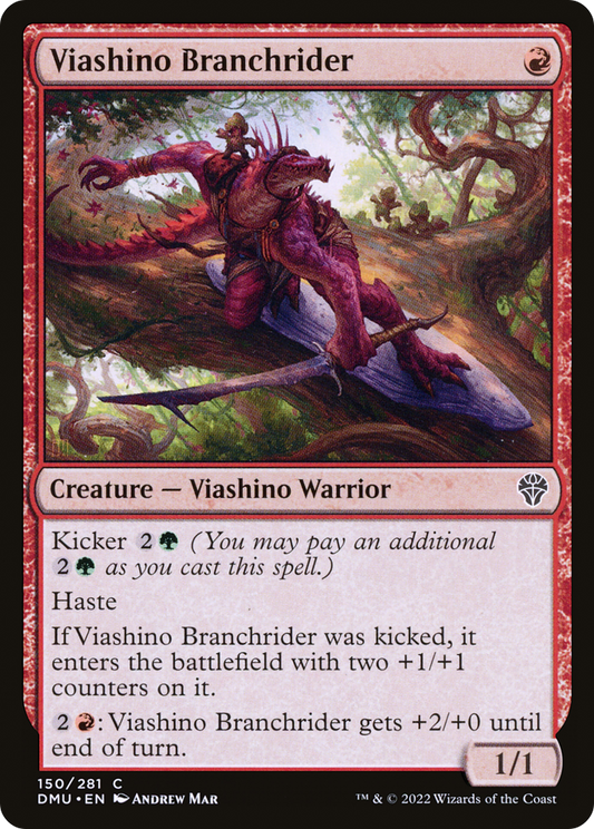 Viashino Branchrider (DMU-150) - Dominaria United Foil