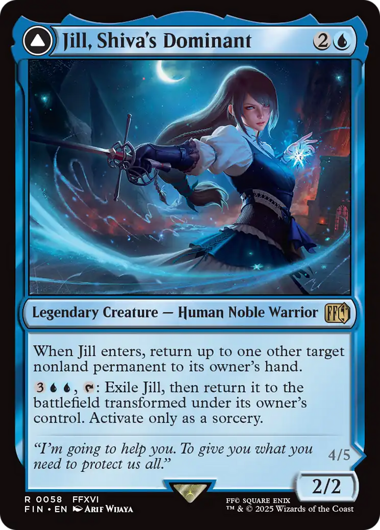 Jill, Shiva's Dominant (FIN-058) - FINAL FANTASY