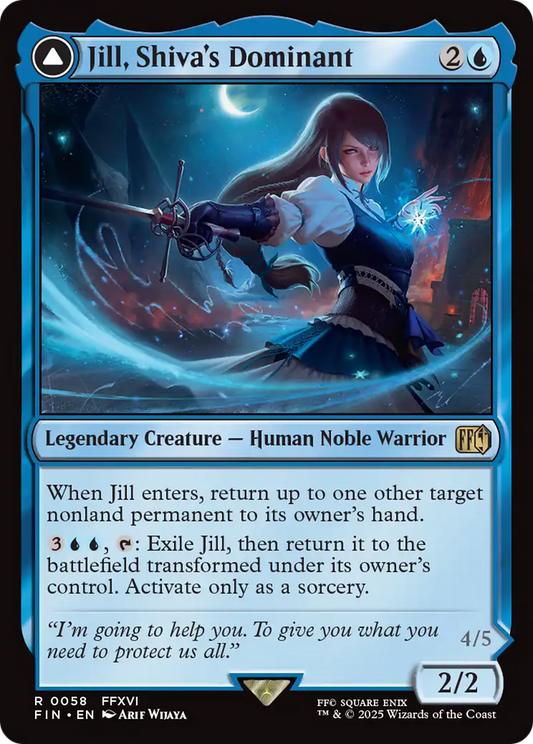Jill, Shiva's Dominant (FIN-058) - FINAL FANTASY