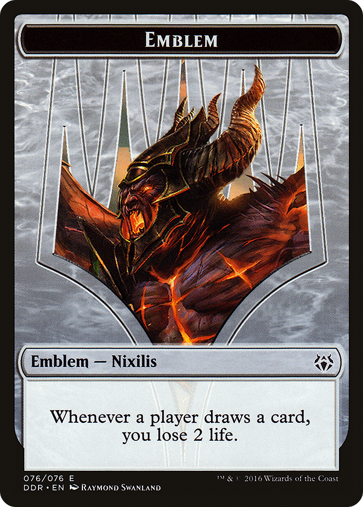 Ob Nixilis Reignited Emblem (DDR-076) - Duel Decks: Nissa vs. Ob Nixilis