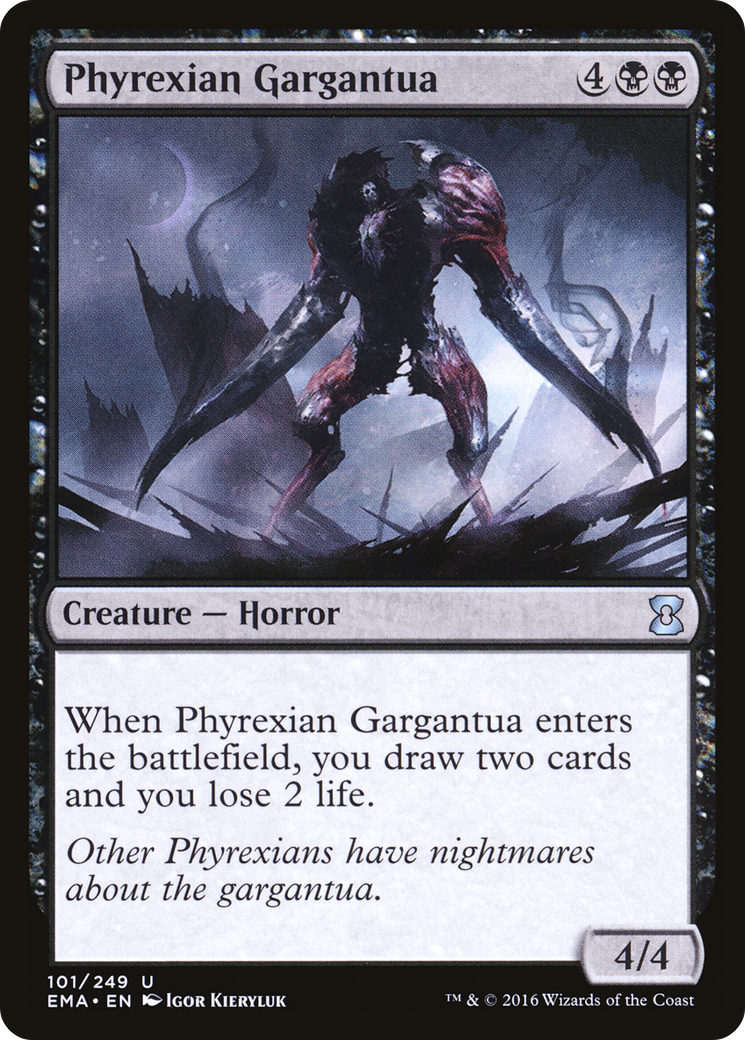 Phyrexian Gargantua (EMA-101) - Eternal Masters