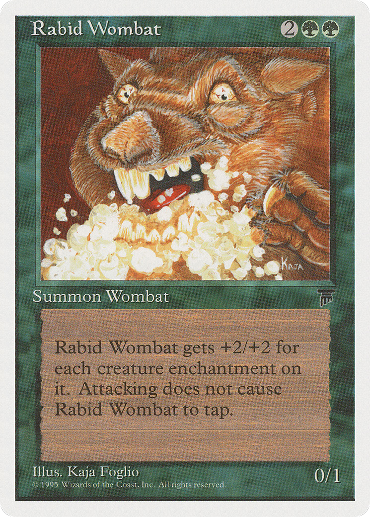 Rabid Wombat (CHR-067) - Chronicles