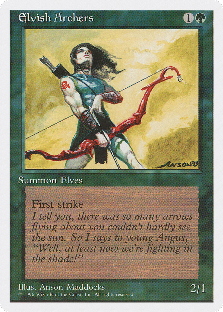 Elvish Archers (ITP-041) - Introductory Two-Player Set