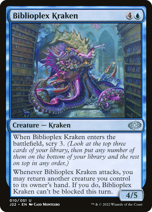 Biblioplex Kraken (J22-010) - Jumpstart 2022