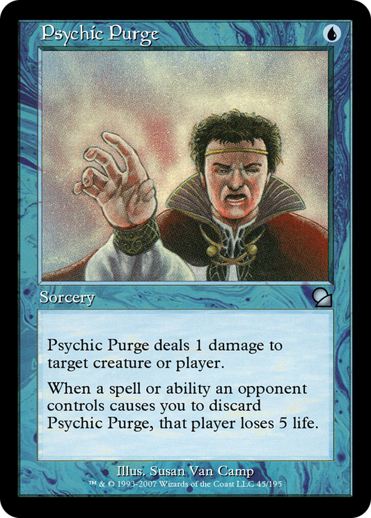 Psychic Purge (ME1-045) - Masters Edition Foil