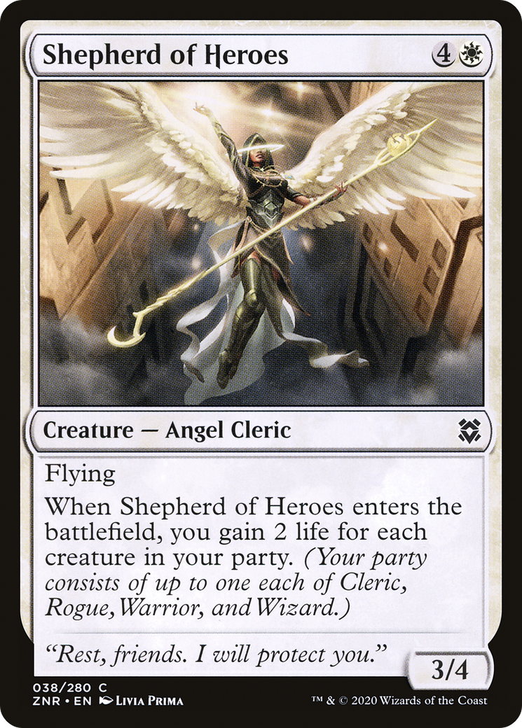 Shepherd of Heroes (ZNR-038) - Zendikar Rising