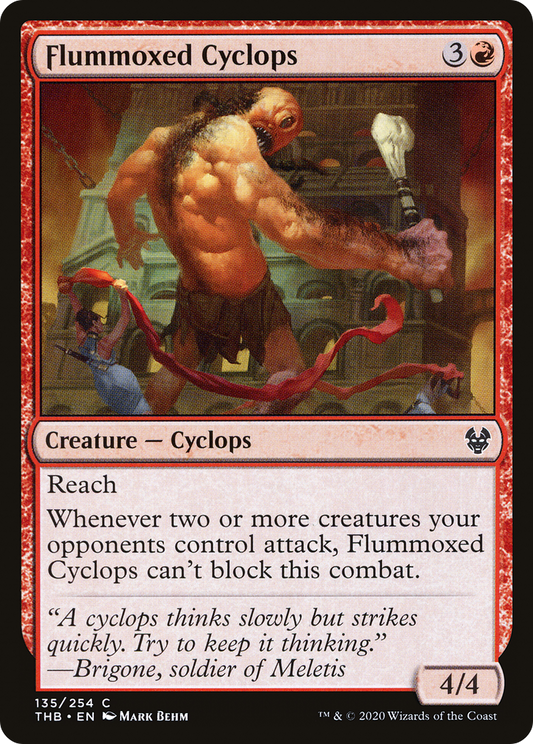 Flummoxed Cyclops (THB-135) - Theros Beyond Death