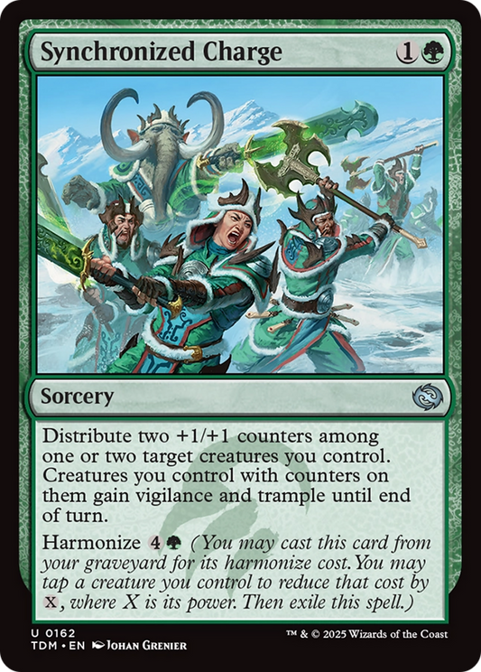 Synchronized Charge (TDM-162) - Tarkir: Dragonstorm