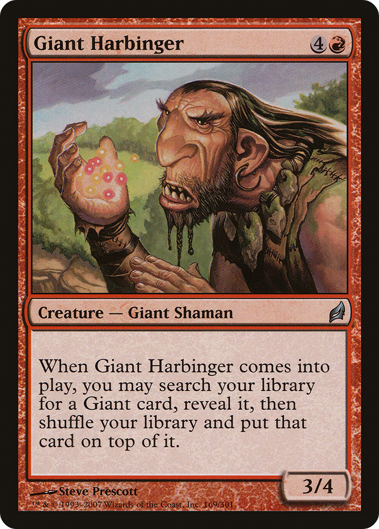 Giant Harbinger (LRW-169) - Lorwyn