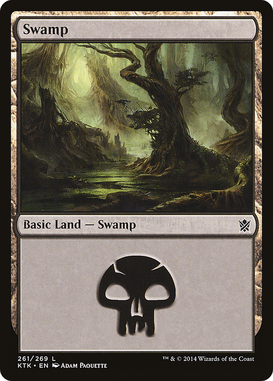 Swamp (KTK-261) - Khans of Tarkir