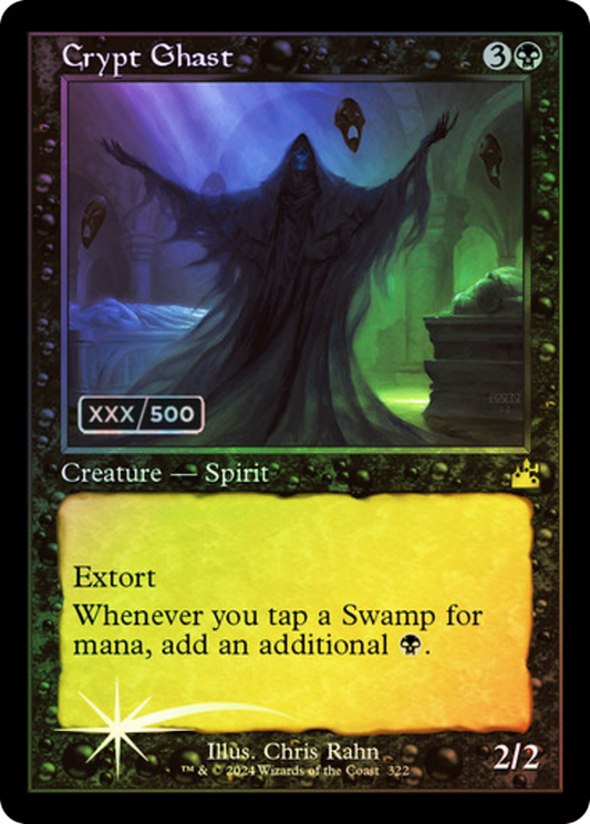 Crypt Ghast (RVR-322Z) - Ravnica Remastered Foil