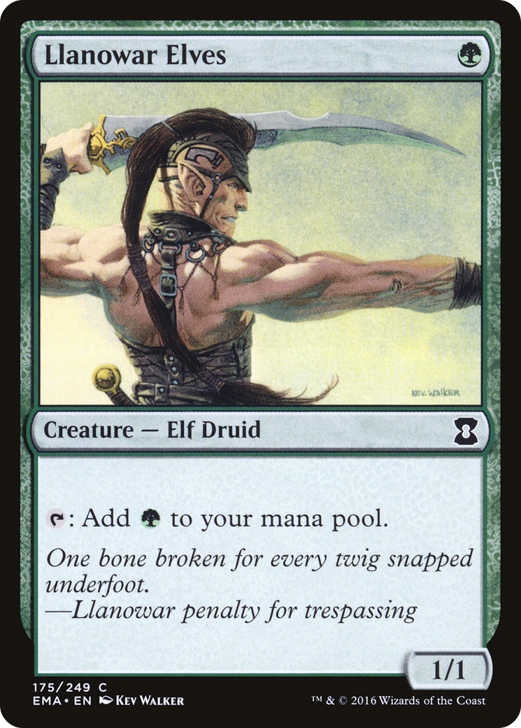 Llanowar Elves (EMA-175) - Eternal Masters Foil