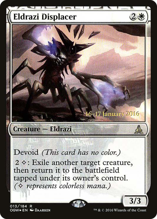 Eldrazi Displacer (POGW-13S) - Oath of the Gatewatch Promos: (devoid) Foil