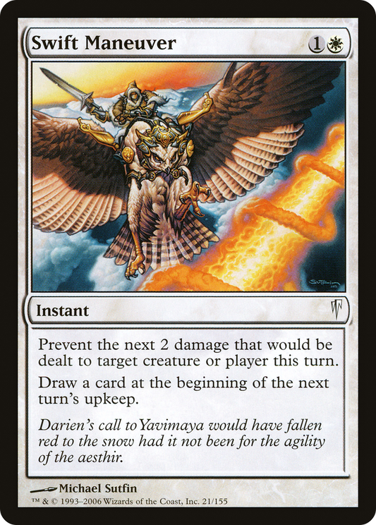 Swift Maneuver (CSP-021) - Coldsnap Foil