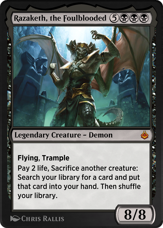 Razaketh, the Foulblooded (AKR-120) - Amonkhet Remastered