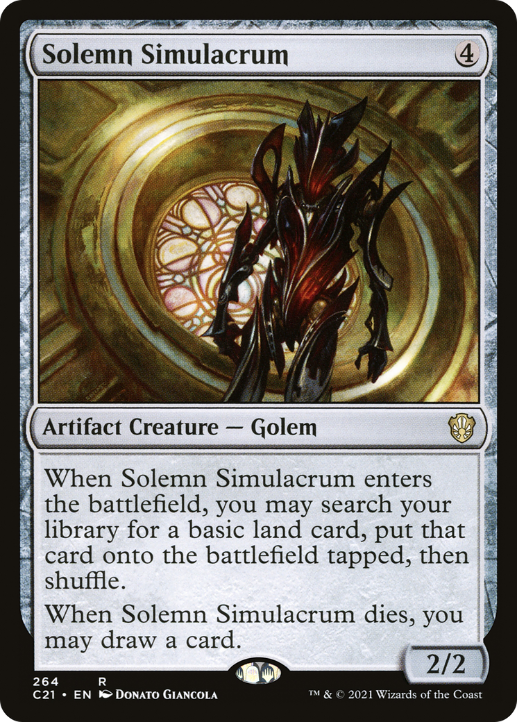 Solemn Simulacrum (C21-264) - Commander 2021