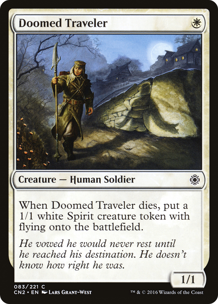 Doomed Traveler  (CN2-083) - Conspiracy: Take the Crown
