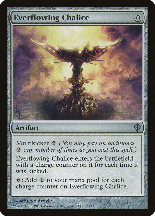 Everflowing Chalice (WWK-123) - Worldwake Foil