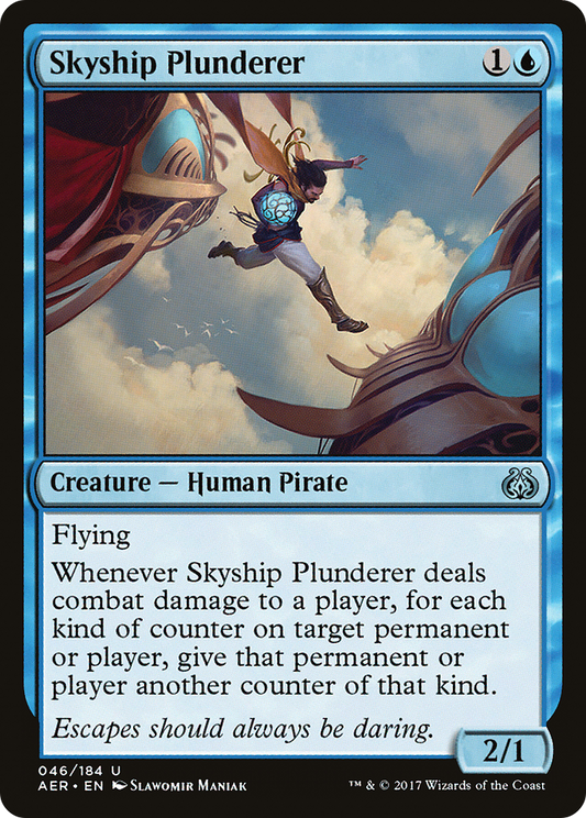 Skyship Plunderer (AER-046) - Aether Revolt Foil